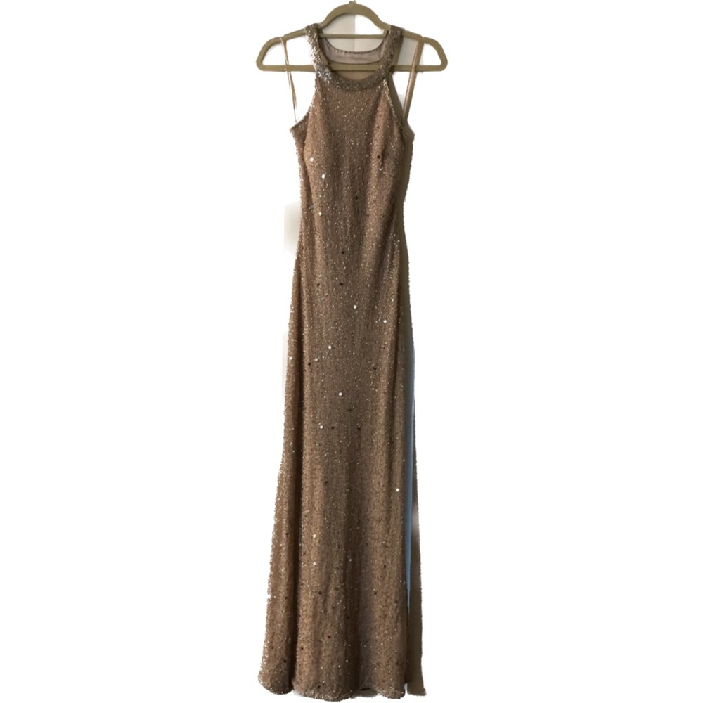 Adrianna Papell Beaded Formal Dress